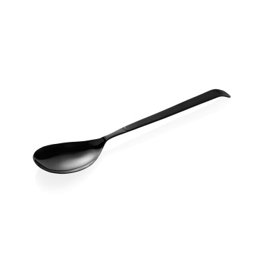 Cuillère à sauce KITCHEN TOOL 1887, 25,5 cm, noir PVD, acier inoxydable chromé nickel - Was Germany