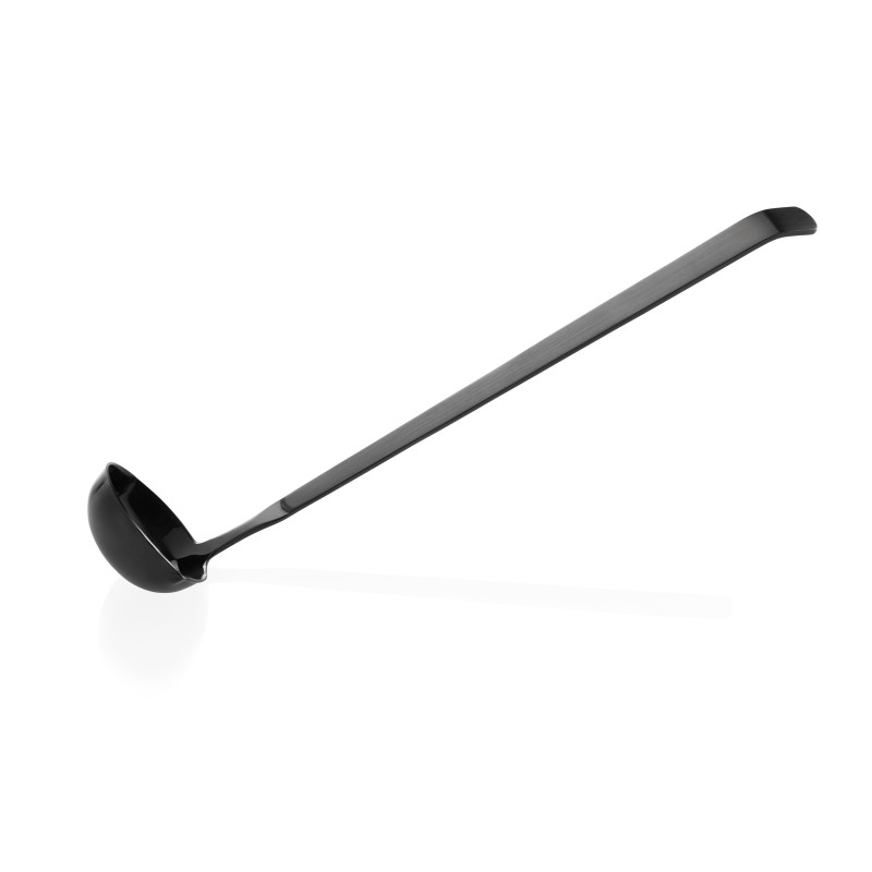 Cuillère à vinaigrette OUTIL DE CUISINE 1887, 33 cm, noir PVD, acier chrome nickel - Was Germany