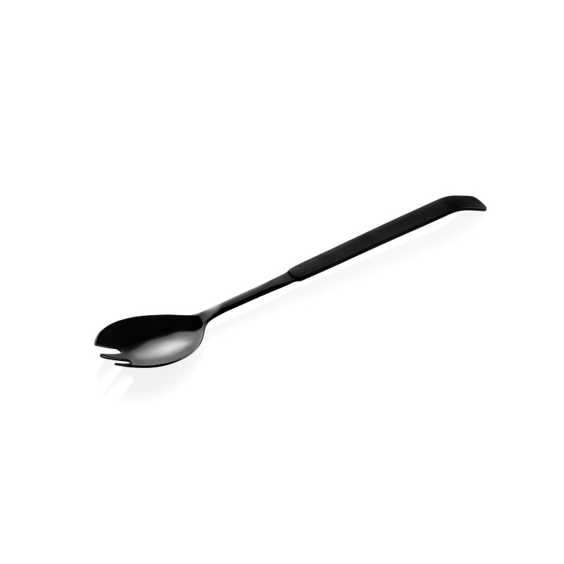 Couverts à salade KITCHEN TOOL 1887, 24 cm, PVD noir, acier chromé nickel - Was Germany