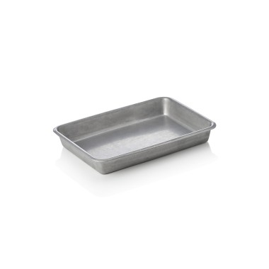 Plateau de service en acier & STYLE VINTAGE, 23 x 16,5 x 3 cm, acier chrome nickel - Was Germany