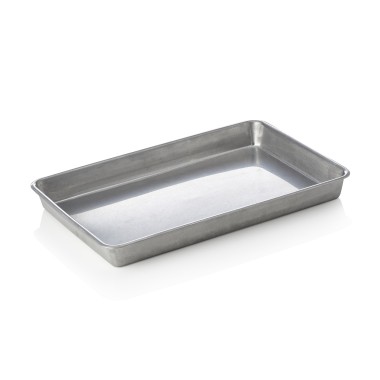 Plateau de service en acier & STYLE VINTAGE, 33 x 23 x 3 cm, acier chrome nickel - Was Germany