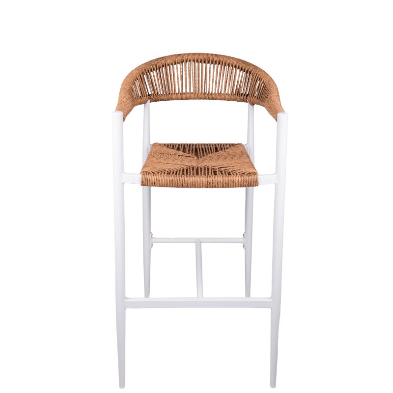 Fauteuil de bar Roppy - marron- lot de 6 - Sinotec