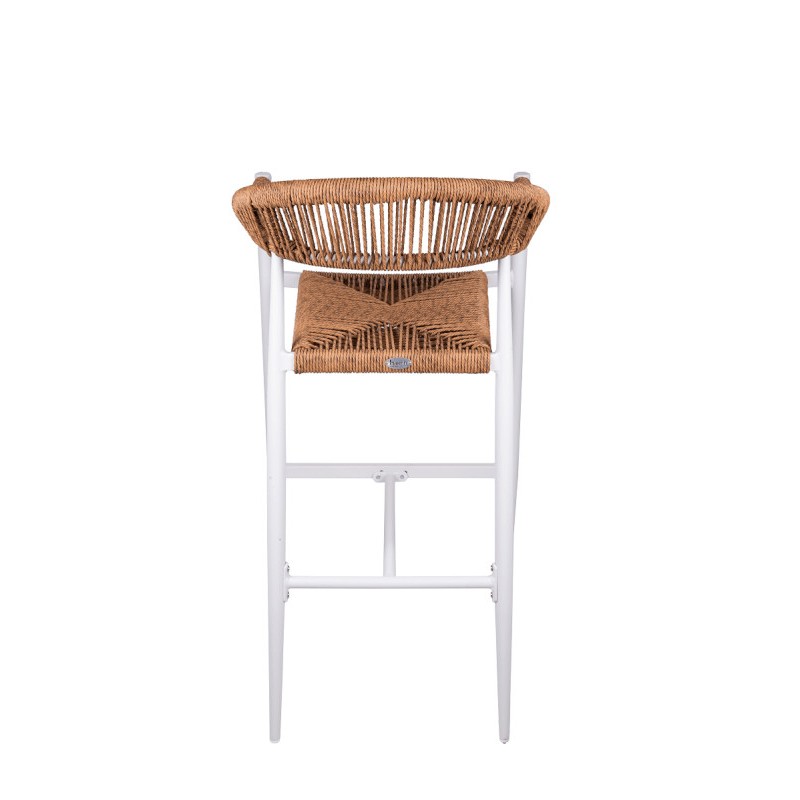 Fauteuil de bar Roppy - marron- lot de 6 - Sinotec