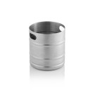 Récipient à couverts Barrel acier & Style, Ø 12 cm, hauteur 13 cm, acier inox chrome-nickel - Was Germany