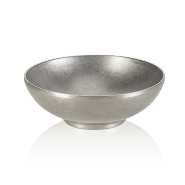 Bol en acier inoxydable & STYLE HERITAGE, double paroi, 0,8 l, Ø 20 cm, hauteur 7 cm, acier chromé nickelé - Was Germany