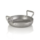 Poêle à servir en acier & STYLE HERITAGE, Ø 22 cm, 1 ltr, hauteur 5 cm, acier inoxydable chrome-nickel 18/8 - Was Germany