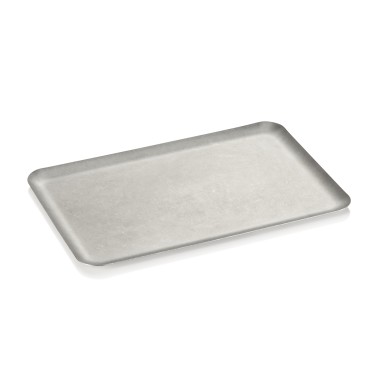 Plateau pour burgers en acier inoxydable STYLE HERITAGE, 30 x 20 x 1 cm, acier inoxydable chromé nickel 18/8 - Was Germany