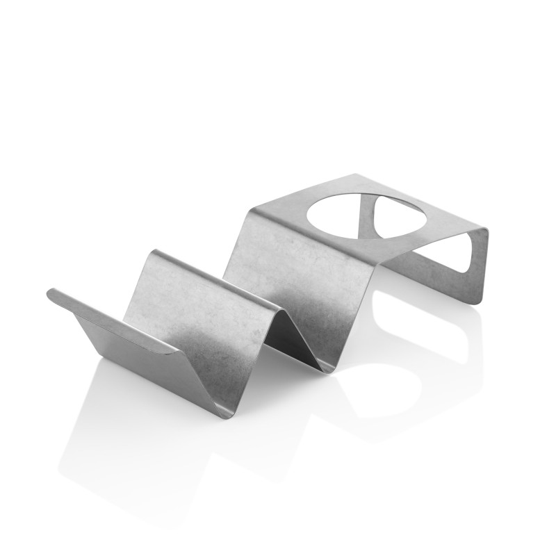 Taccotaxi acier & STYLE HÉRITAGE avec 2 étagères, 24 x 10 x 5 cm, acier inoxydable chrome nickel 18/8 - Was Germany