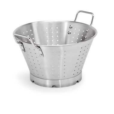 Passoire, Ø 60 cm, perforation Ø 5 mm, acier inoxydable chromé - Was Germany