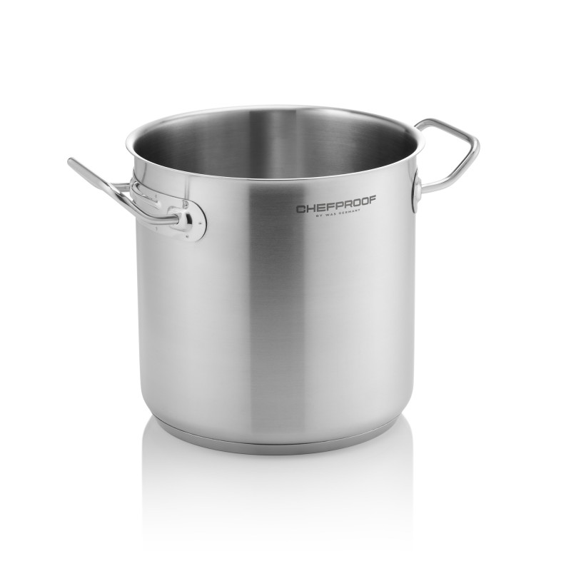 Marmite de soupe CHEFPROOF, Ø 28 cm, 17 l, acier inoxydable 18/10 - Was Germany