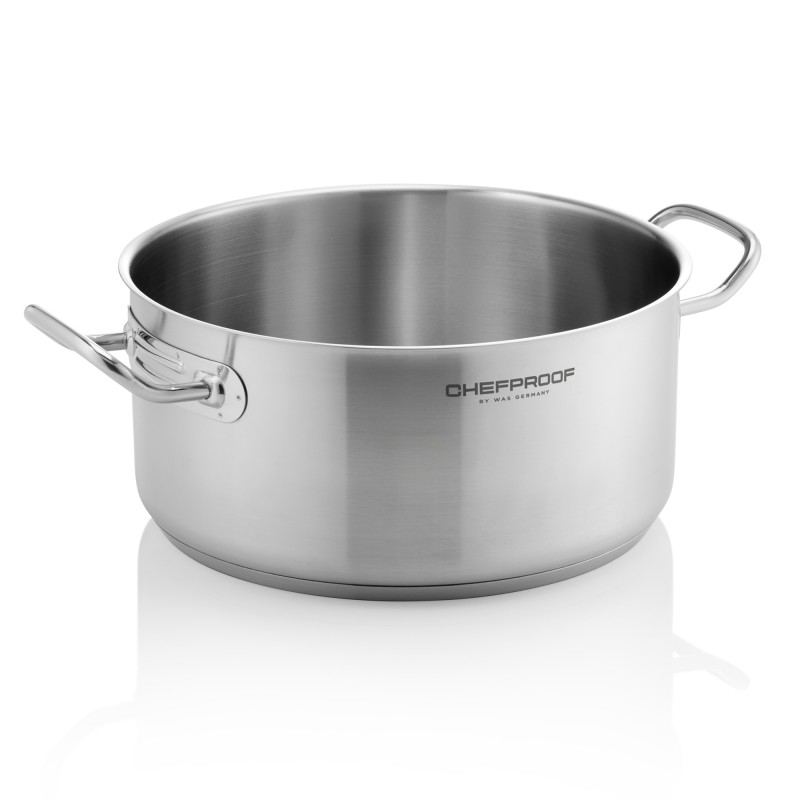 Marmite à rôtir CHEFPROOF, Ø 34 cm, 9 l, acier inoxydable 18/10 - Was Germany