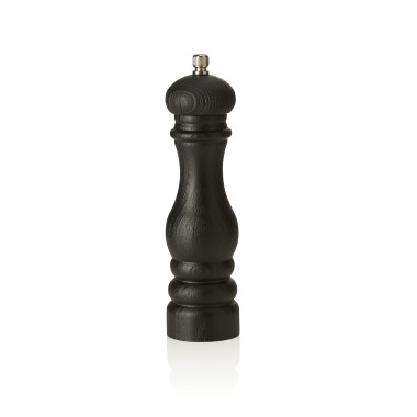 Moulin à sel Timber avec broyeur en acier inoxydable, hauteur 22 cm, bois - Was Germany