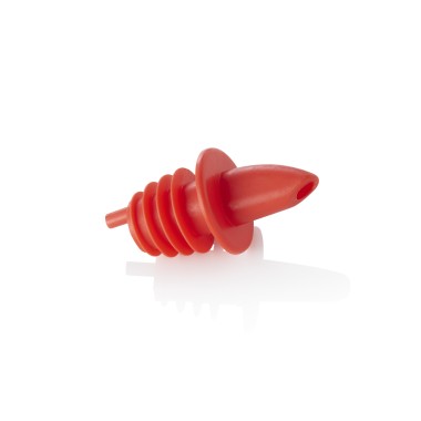 Lot verseurs, 7 cm, rouge, Lot 12 , en plastique - Was Germany