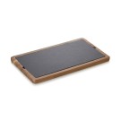 Planche de service ARDOISE & SERVE, 35 x 20 x 1,5 cm, bois d'acacia, ardoise - Was Germany