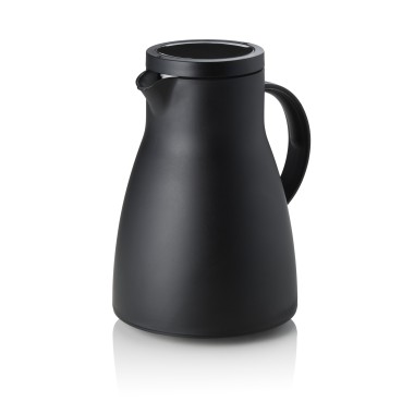 Verseuse isolante, 1 l, Ø 14,5 cm, hauteur 22 cm, noir, polypropylène - Was Germany