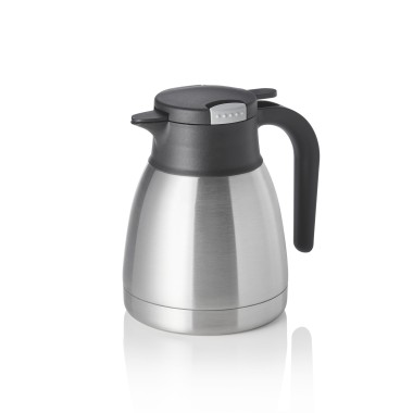Verseuse isolante Skipper, 1,0 l, Ø 14 cm, hauteur 19 cm, double paroi, acier inoxydable chromé - Was Germany