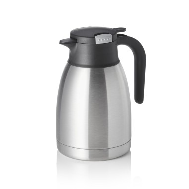 Verseuse isolante Skipper, 1,5 l, Ø 14 cm, hauteur 23 cm, double paroi, acier inoxydable chromé - Was Germany