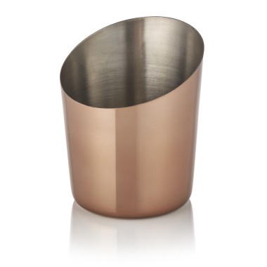 Porte-snacks, Ø 9 cm, lisse, PVD, acier inoxydable au chrome-nickel - Was Germany