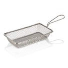 Panier de service et de friture, 22 x 12,5 x 4 cm, acier inoxydable chrome - Was Germany