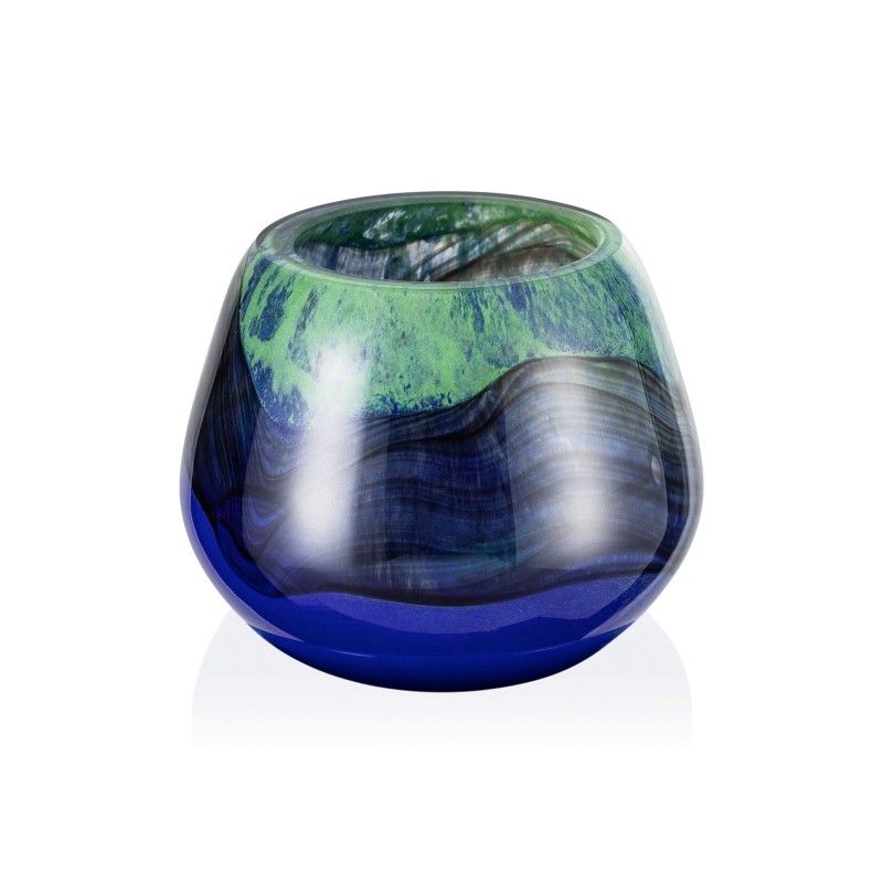 Fusion Lagoon YUYU, Ø 11 cm, hauteur 9 cm, verre - Was Germany