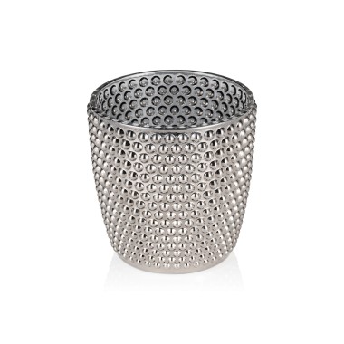 Cône métallique Nubs YUYU, Ø 9 cm, hauteur 9 cm, en verre - Was Germany