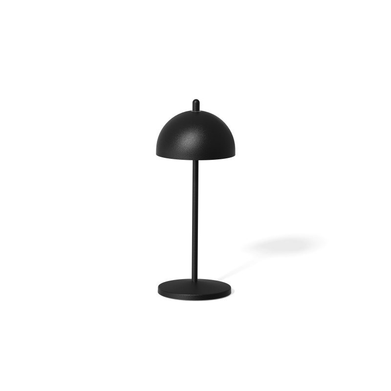 Lampe de table LED YUYU ALICE, noir mat, hauteur 19,8 cm, Ø 8 cm - Was Germany