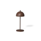 Lampe de table LED YUYU ALICE, corten mat, hauteur 19,8 cm, Ø 8 cm - Was Germany