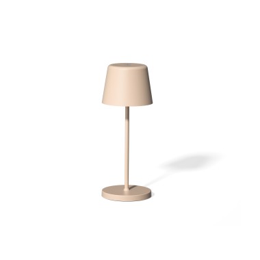 Lampe de table LED YUYU ALEX, sable mat, hauteur 20,8 cm, Ø 7,6 cm - Was Germany