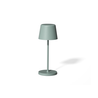 Lampe de table LED YUYU ALEX, menthe mate, hauteur 20,8 cm, Ø 7,6 cm - Was Germany