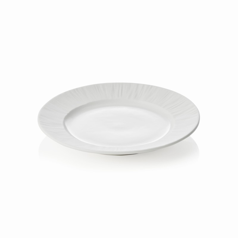 Set d'assiettes MAYA SHIRO, plat, Ø 16,5 cm, blanc, lot de 6 , porcelaine - Was Germany