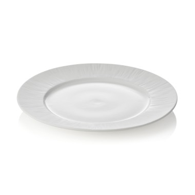 Set d'assiettes MAYA SHIRO, plates, Ø 27 cm, blanches, Lot 2 , porcelaine - Was Germany