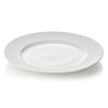 Set d'assiettes MAYA SHIRO, plates, Ø 30 cm, blanches, Lot 2 , porcelaine - Was Germany