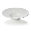 Set d'assiettes à pâtes MAYA SHIRO, Ø 27 cm, 200 ml, blanc, Lot 2 , porcelaine - Was Germany