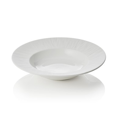 Set d'assiettes à soupe MAYA SHIRO, Ø 23,5 cm, blanc, Lot 3 , porcelaine - Was Germany