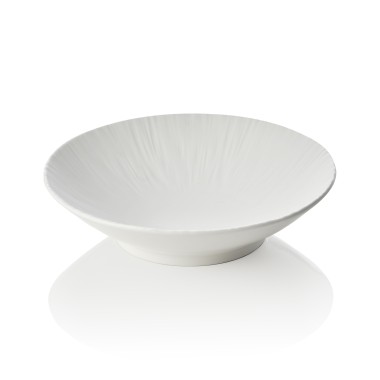 Lot coupes MAYA SHIRO, profondes, Ø 22,5 cm, 0,75 l, blanches, Lot 3 , porcelaine - Was Germany
