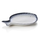 Set d'assiettes à poisson, 35 x 26 x 3 cm, Lot 3 , porcelaine - Was Germany