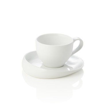 Lot tasses à espresso et soucoupes, 70 ml, Lot 6 , porcelaine - Was Germany