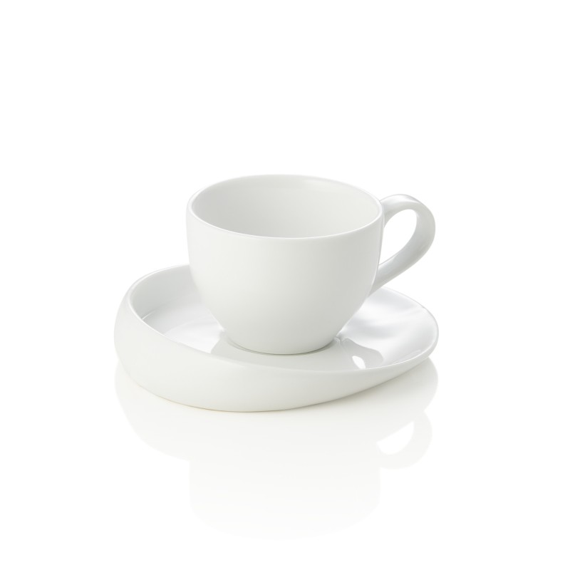 Lot tasses à espresso et soucoupes, 70 ml, Lot 6 , porcelaine - Was Germany