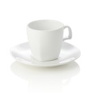 Lot tasses à cappuccino et soucoupes, 180 ml, Lot 4 , porcelaine - Was Germany