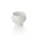 Lot mini terrines à tête de lion, Ø 5 cm, 50 ml, Lot 12 , porcelaine - Was Germany