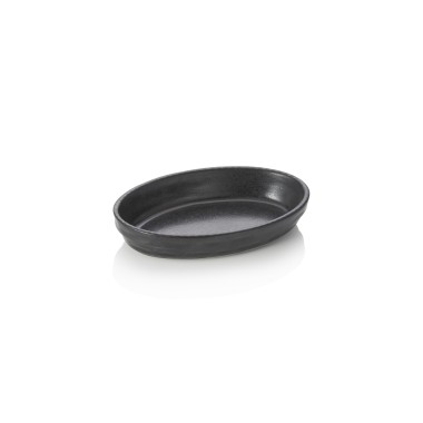 Moule à pâtisserie, 24 x 15 x 4,5 cm, noir, porcelaine - Was Germany