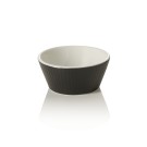 Set Ramequin, Ø 7 cm, 100 ml, noir, Lot 6 , porcelaine - Was Germany