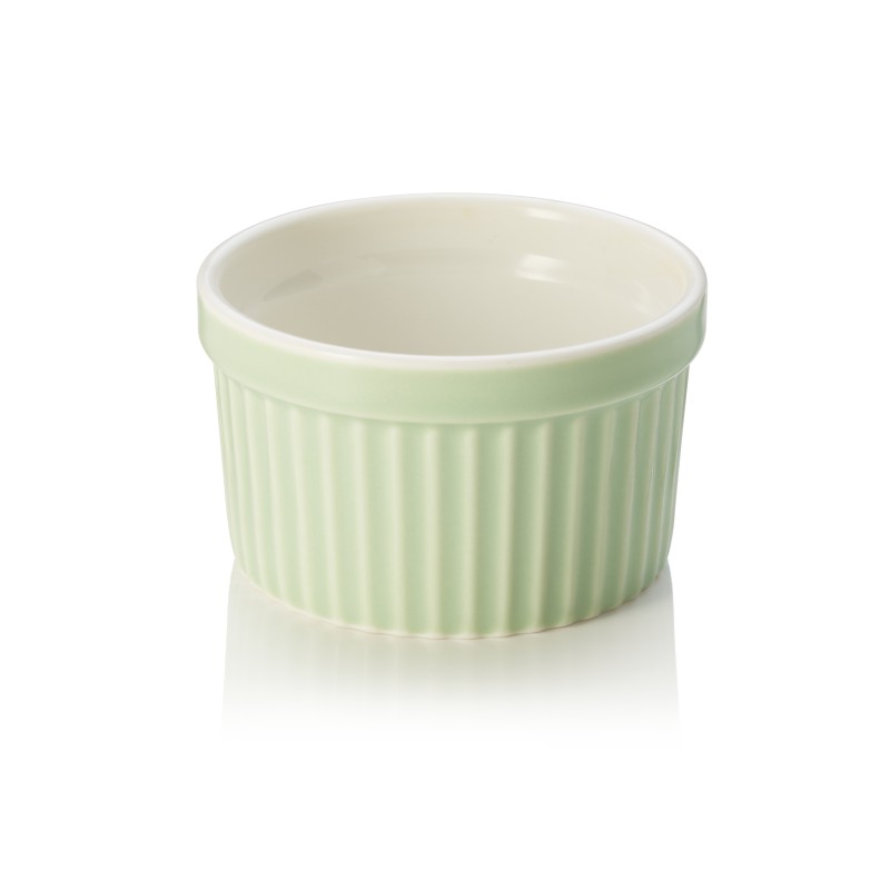 Set Ramequin, Ø 7 cm, 85 ml, menthe, Lot 6 , porcelaine - Was Germany