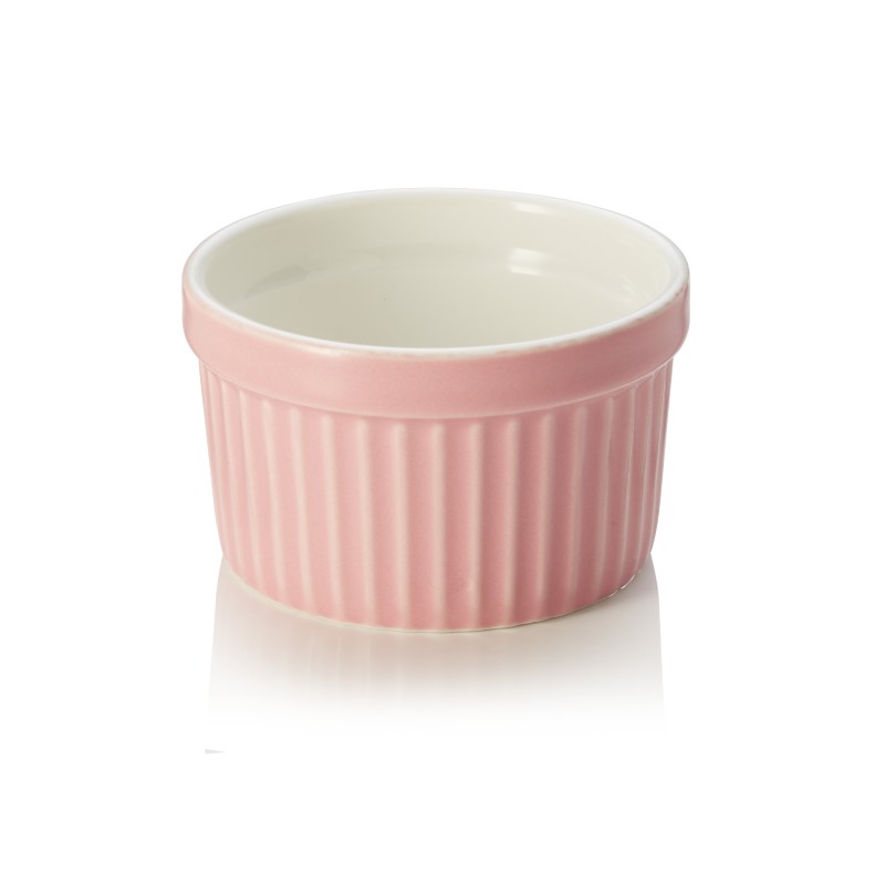 Set Ramequin, Ø 7 cm, 85 ml, rose, Lot 6 , porcelaine - Was Germany