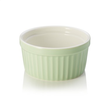 Set Ramequin, Ø 9 cm, 130 ml, menthe, Lot 6 , porcelaine - Was Germany