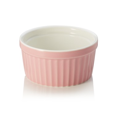 Set Ramequin, Ø 9 cm, 130 ml, rose, Lot 6 , porcelaine - Was Germany
