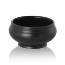 Terrine, 0,5 l, Ø 12,5 cm, noir mat, porcelaine - Was Germany
