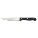 Lot couteaux à steak avec manche en plastique POM, 25 cm, Lot 6 pcs, polyoxyméthylène, acier chrome 13/0 - Was Germany