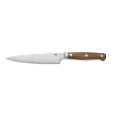 Lot couteaux à steak CARLOS avec manche en noyer, 24 cm, Lot 6 , acier de lame 420, bois - Was Germany