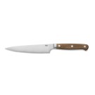 Lot couteaux à steak CARLOS avec manche en noyer, 24 cm, Lot 6 , acier de lame 420, bois - Was Germany